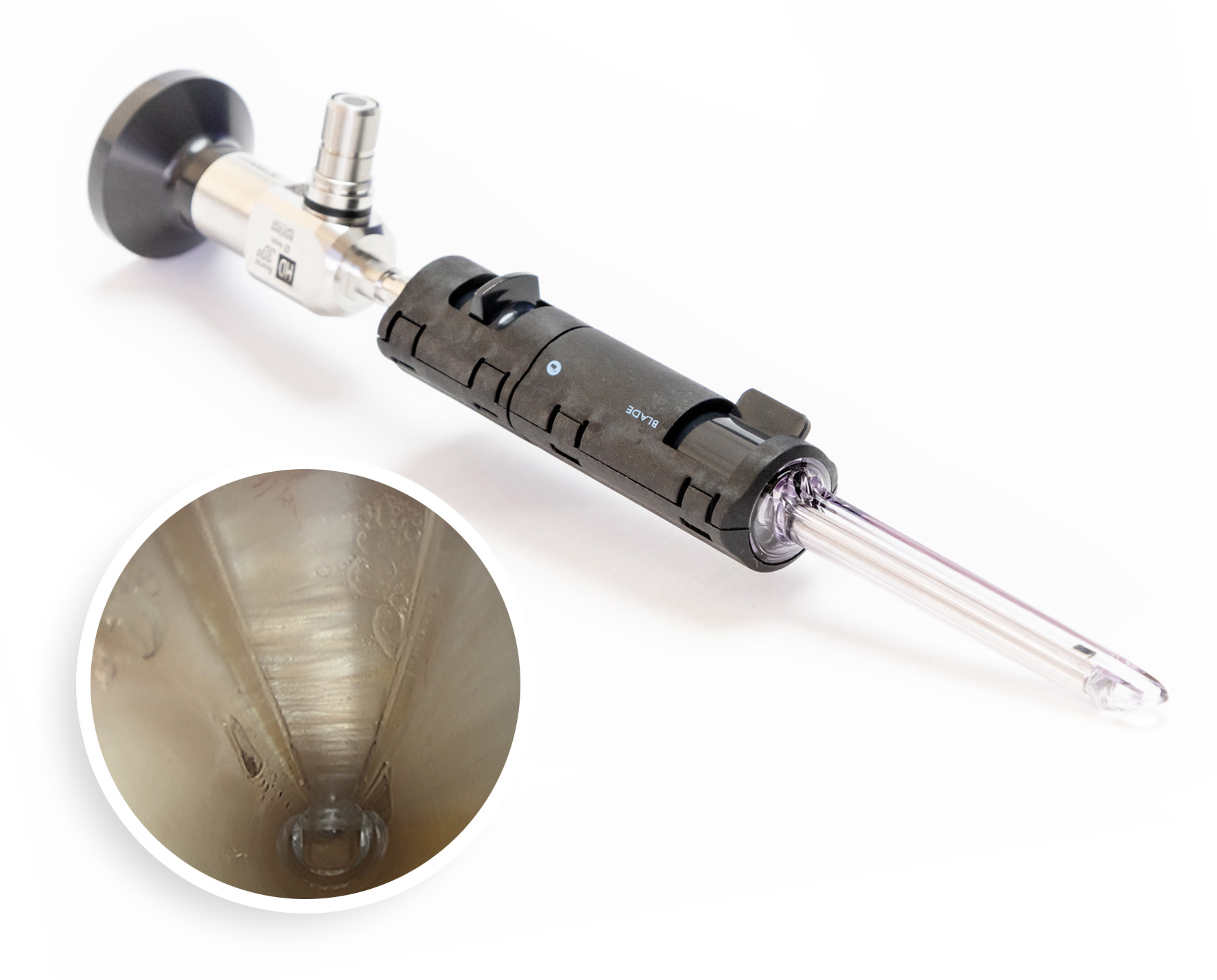 STRATOS device with endoscopic view